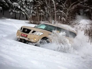 Different physics. Measuring the force of attraction with the Nissan Patrol SUV