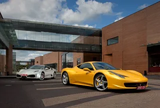 Cutter. Checking whether Italia remains in Ferrari 458