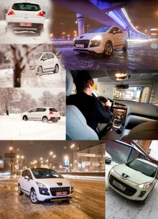 Інший порядок. Лихо виводимо по білому білим Peugeot 3008