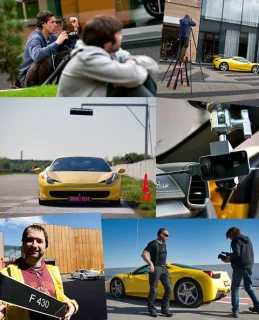 Cutter. Checking whether Italia remains in Ferrari 458