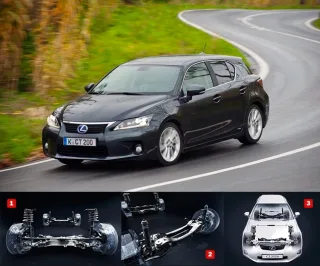 Lexus CT 200h.