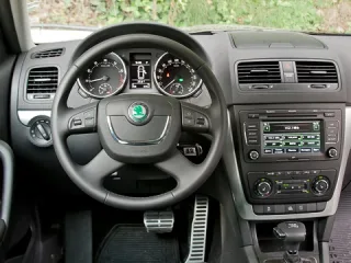 Adaptation. Meeting the right Skoda Yeti crossover with a 'robot'