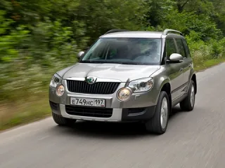 Adaptation. Meeting the right Skoda Yeti crossover with a 'robot'
