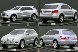Repositioning. We note the ingenuity of the authors of the Mercedes-Benz M-Class crossover