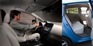 Прошу посадки. Пілотуємо електрокар Nissan Leaf в Лужниках