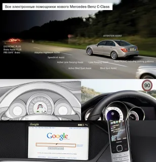 Обновленный Mercedes-Benz C-Class.