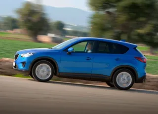 Grounding. Coming down from the heavens into the Mazda CX-5 crossover