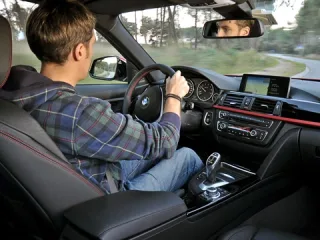 Modern. Defining the style of the new BMW third series sedan