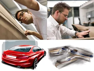 Modern. Defining the style of the new BMW third series sedan