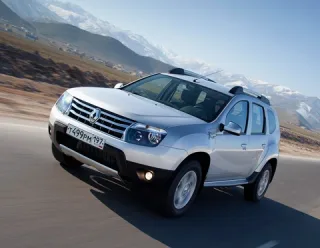 And a fur coat as a bonus. Ironing Uzbek roads in a Renault Duster crossover