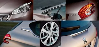 Радуемся вместе с родителями появлению малыша Peugeot 208