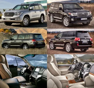 Покрываем пылью обновлённый внедорожник Toyota Land Cruiser 200