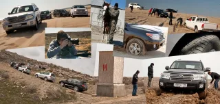 Покрываем пылью обновлённый внедорожник Toyota Land Cruiser 200