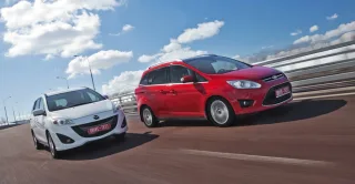 З'ясовуємо, хто ближче до фітнесу, — Ford Grand C-Max або Mazda5