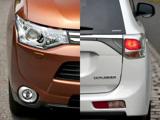 Кое-что понимаем в дизайне кроссовера Mitsubishi Outlander