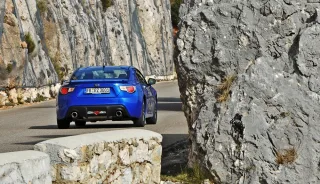 Subaru We marvel at the seriousness of the small Subaru BRZ coupe