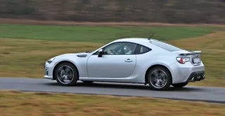 Subaru We marvel at the seriousness of the small Subaru BRZ coupe