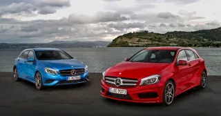 Зазнаємо атаки нового хетча Mercedes A-класу