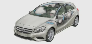 Зазнаємо атаки нового хетча Mercedes A-класу