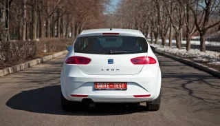 We identify ourselves with the slouch in the Seat Leon hatchback