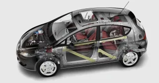 We identify ourselves with the slouch in the Seat Leon hatchback