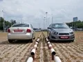 We second the duel of Chevrolet Aveo and Volkswagen Polo sedans