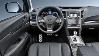 Обстреливаем обновлённые Subaru Legacy и Outback под Бородином
