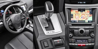 Обстреливаем обновлённые Subaru Legacy и Outback под Бородином