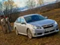 Обстреливаем обновлённые Subaru Legacy и Outback под Бородином