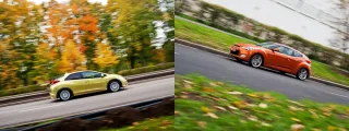 Виводимо на ринг хетчбеки Hyundai Veloster та Honda Civic