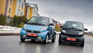 Smart Розганяємо нудьгу за допомогою пари купе Smart ForTwo
