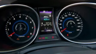 Испытания нового Hyundai Santa Fe на армянских дорогах