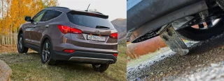Испытания нового Hyundai Santa Fe на армянских дорогах