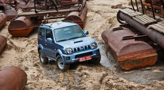 Обеспечиваем хороший клёв внедорожником Suzuki Jimny