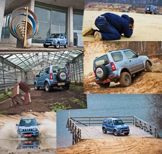 Обеспечиваем хороший клёв внедорожником Suzuki Jimny