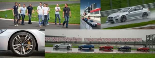 Тест BMW M6 Gran Coupe на Moscow Raceway