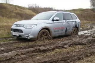 Test of the new Mitsubishi Outlander
