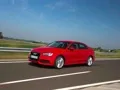 We go around the three-box Audi A3 Limousine from the rear