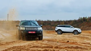 Міряємо калюжі оновленим кросовером Land Rover Freelander 2
