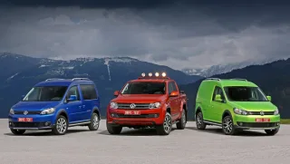 Розглядаємо спецверсії моделей Volkswagen Caddy та Amarok
