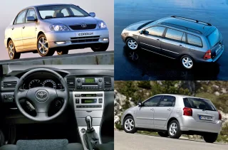 Разбираем седан Toyota Corolla на детали под солнцем Майорки