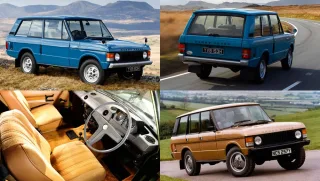 Наводимо відеокамеру на новий Range Rover Vogue