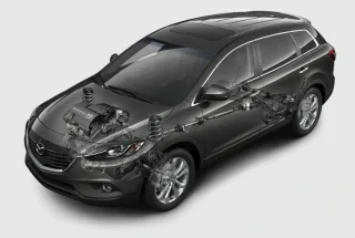 Обживаємось в оновленому кросовері Mazda CX-9