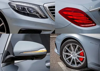 Roaring in the all-weather super sedan Mercedes S 63 AMG 4Matic