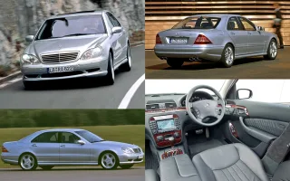 Roaring in the all-weather super sedan Mercedes S 63 AMG 4Matic
