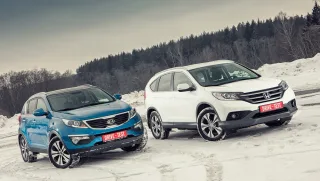 Для чего лучше подходят Honda CR-V и Kia Sportage