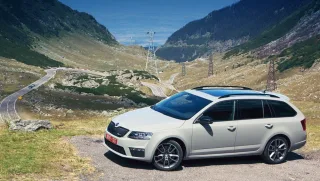 Трансфагарашируем на новой Шкоде Octavia RS