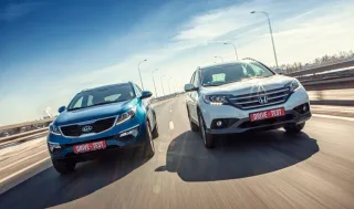 Для чего лучше подходят Honda CR-V и Kia Sportage