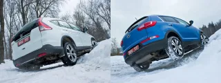 Для чего лучше подходят Honda CR-V и Kia Sportage