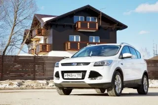 Тест Ford Kuga на підмосковному бездоріжжі